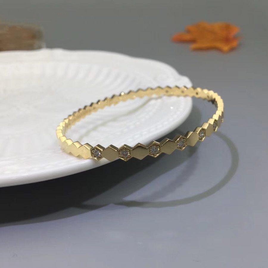 [Rose Jewelrys]BEE LOVE GOLD DIAMOND BRACELET