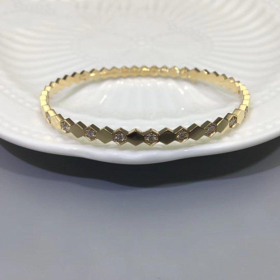 [Rose Jewelrys]BEE LOVE GOLD DIAMOND BRACELET