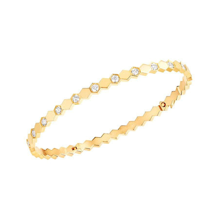 [🌹Rose💎]BEE LOVE GOLD DIAMOND BRACELET