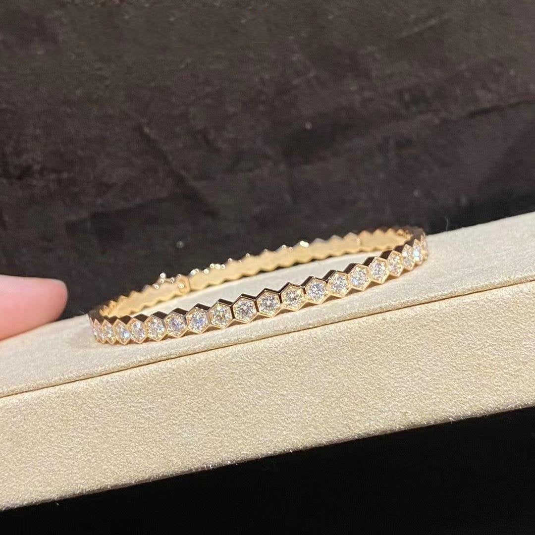 [Rose Jewelrys]BEE LOVE GOLD BRACELET FULL DIAMOND