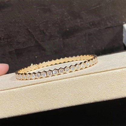 [Rose Jewelrys]BEE LOVE GOLD BRACELET FULL DIAMOND