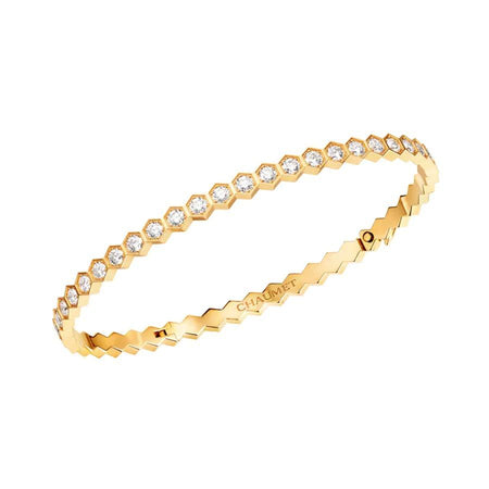 [🌹Rose💎]BEE LOVE GOLD BRACELET FULL DIAMOND