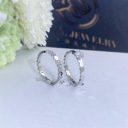 [Rose Jewelrys]BEE LOVE RING SILVER 1 DIAMOND