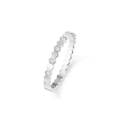 [Rose Jewelrys]BEE LOVE RING SILVER DIAMOND