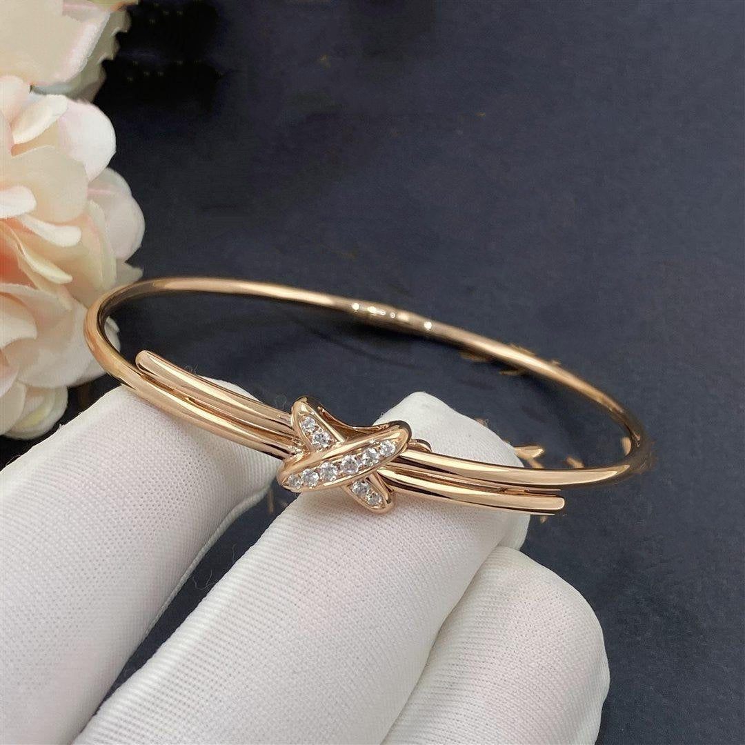 [Rose Jewelrys]JEUX DE BRACELET PINK GOLD DIAMONDS