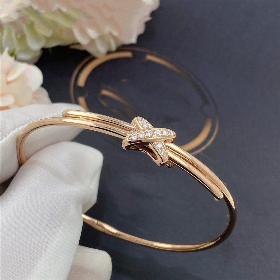 [Rose Jewelrys]JEUX DE BRACELET PINK GOLD DIAMONDS