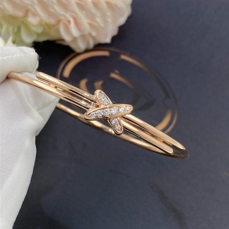 [Rose Jewelrys]JEUX DE BRACELET PINK GOLD DIAMONDS