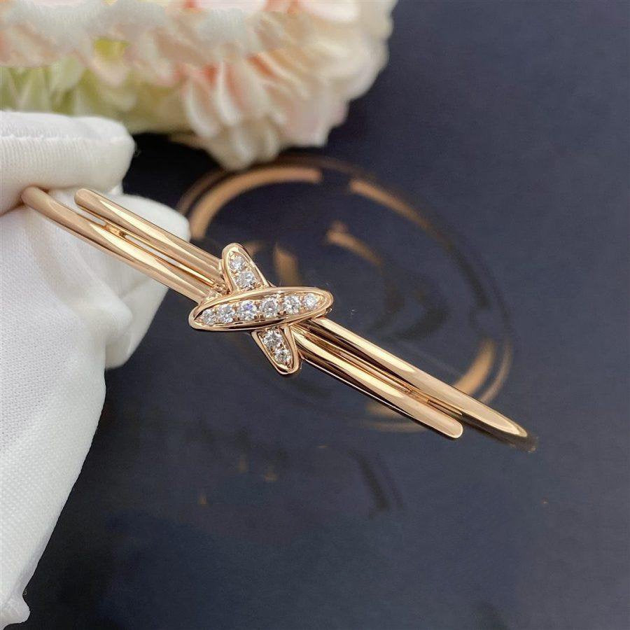 [Rose Jewelrys]JEUX DE BRACELET PINK GOLD DIAMONDS