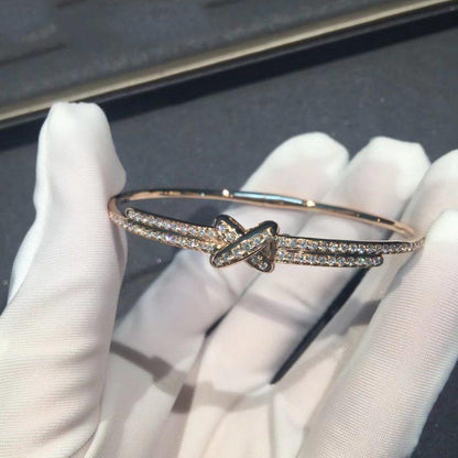 [Rose Jewelrys]JEUX DE BRACELET DIAMONDS PINK GOLD