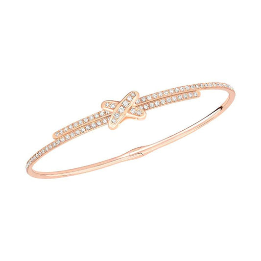 [Rose Jewelrys]JEUX DE BRACELET DIAMONDS PINK GOLD