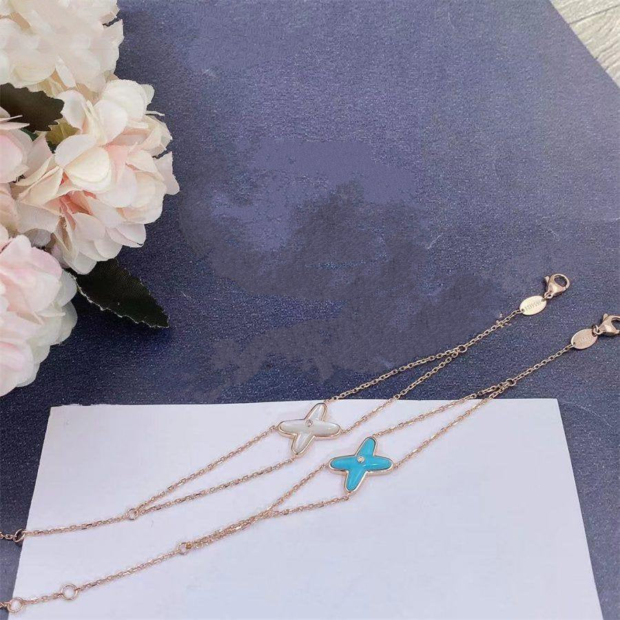 [Rose Jewelrys]JEUX BRACELET TURQUOISE PINK GOLD 1 DIAMOND