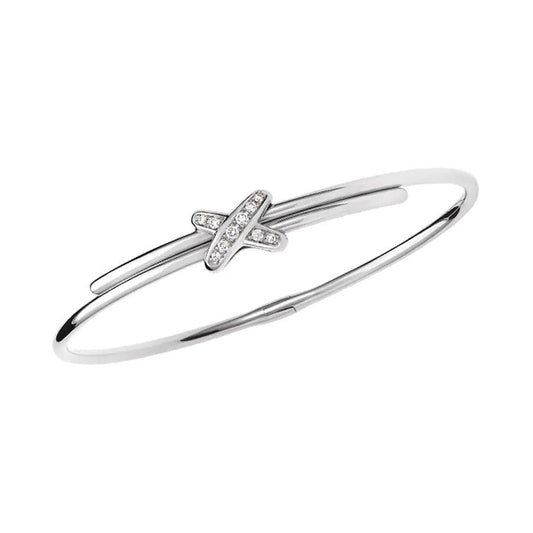 [Rose Jewelrys]JEUX DE BRACELET SILVER DIAMONDS