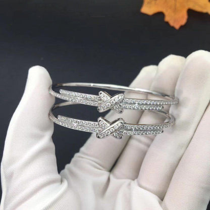 [Rose Jewelrys]JEUX DE BRACELET DIAMONDS SILVER