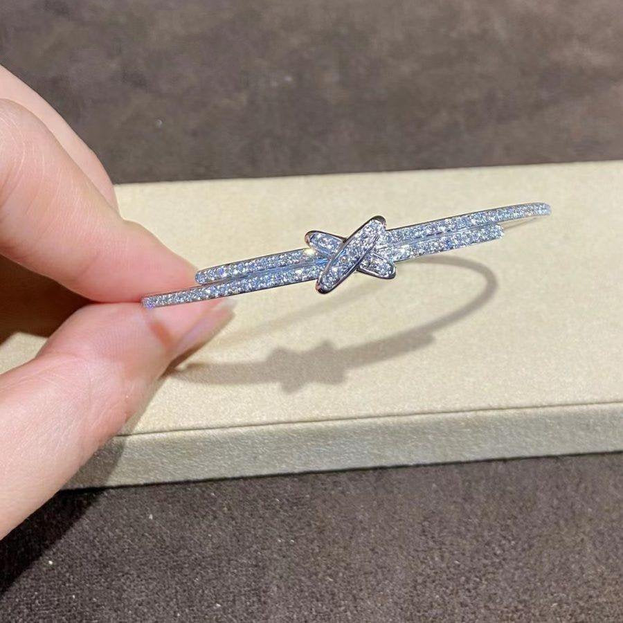 []JEUX DE BRACELET DIAMONDS SILVER