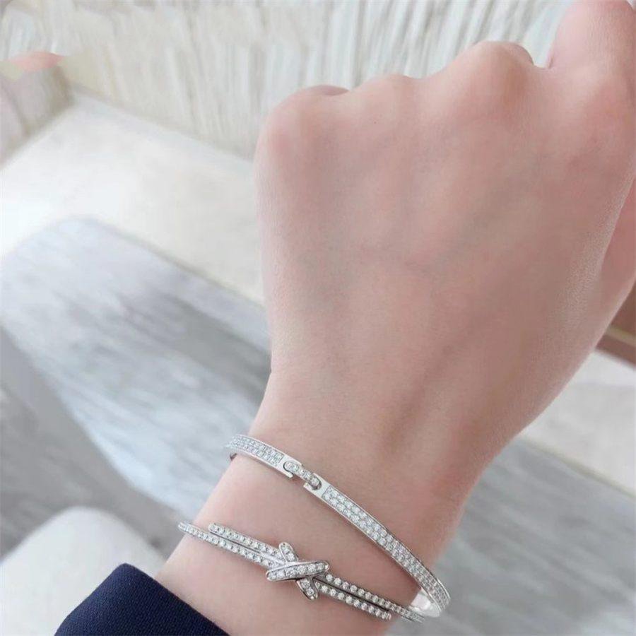 [Rose Jewelrys]JEUX DE BRACELET DIAMONDS SILVER