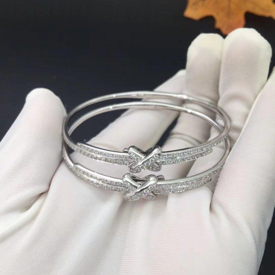 [Rose Jewelrys]JEUX DE BRACELET DIAMONDS SILVER