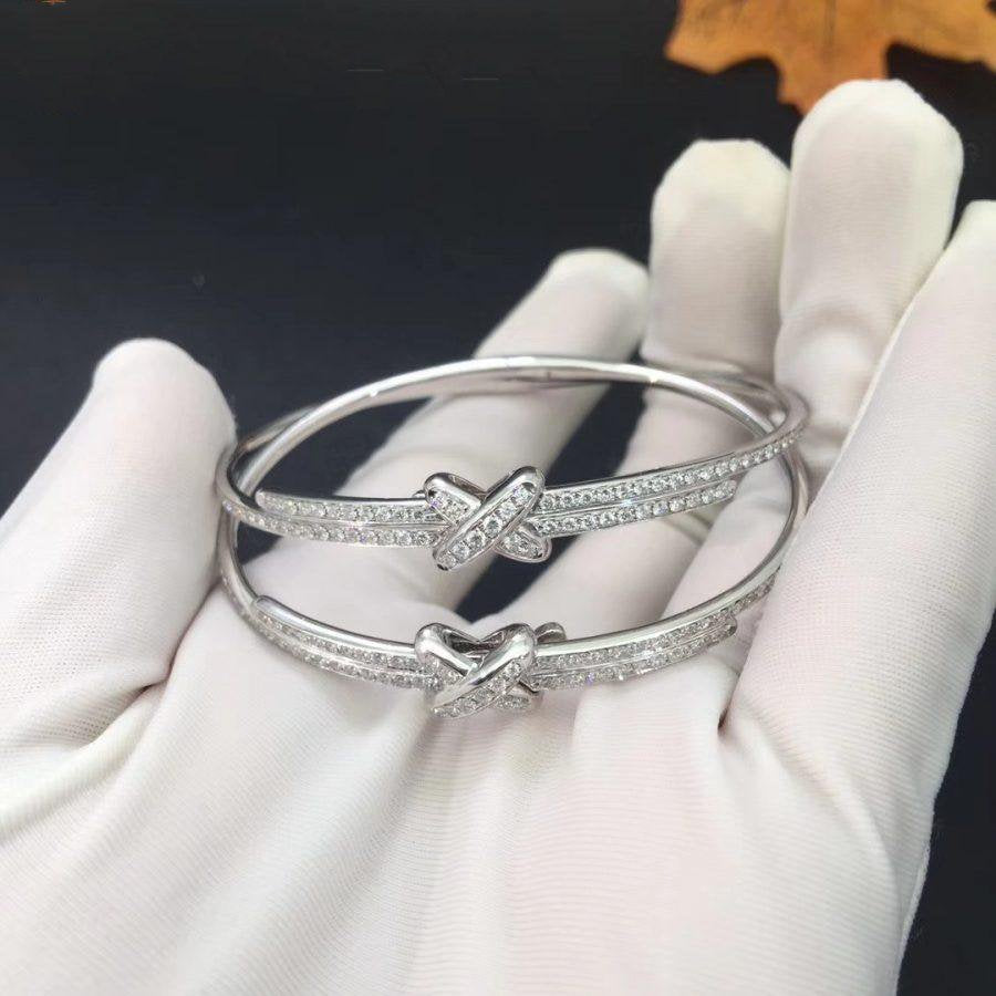 [Rose Jewelrys]JEUX DE BRACELET DIAMONDS SILVER