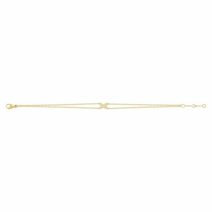 [Rose Jewelrys]JEUX BRACELET GOLD DIAMOND