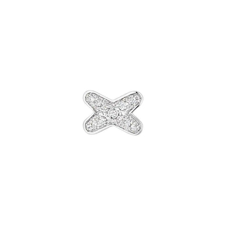 [🌹Rose💎]JEUX DE SILVER DIAMOND EARRINGS