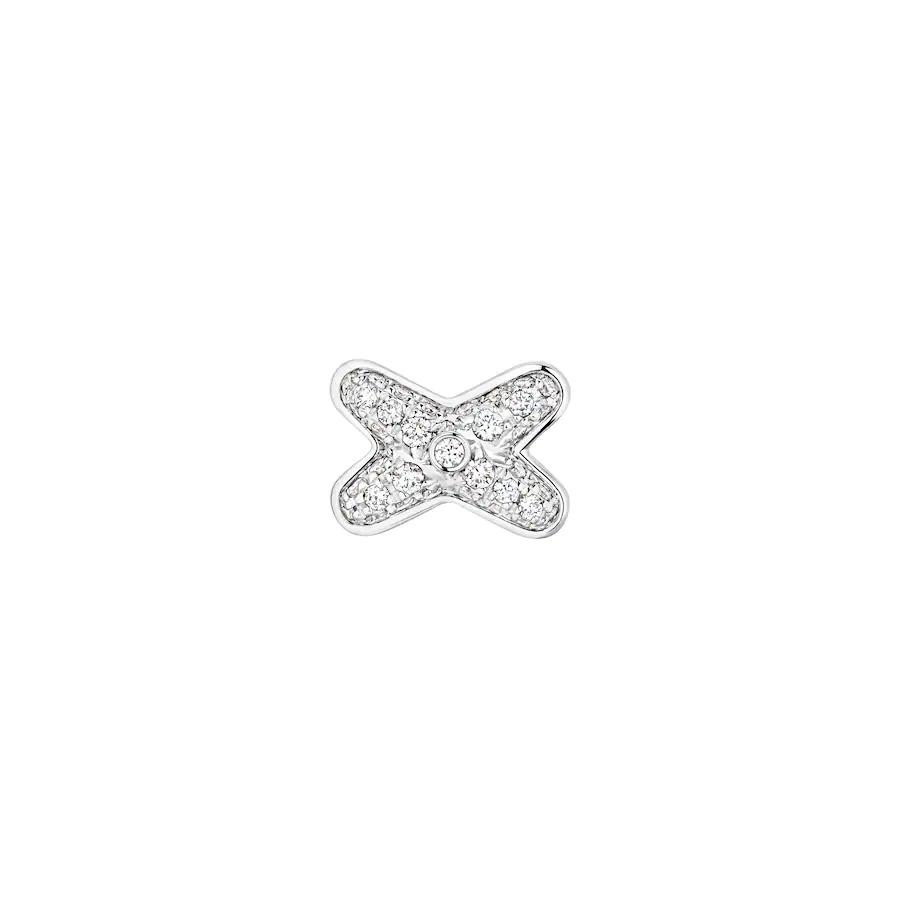 [Rose Jewelrys]JEUX DE SILVER DIAMOND EARRINGS
