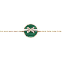 [🌹Rose💎]JEUX DE BRACELET MALACHITE PINK GOLD DIAMONDS
