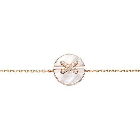 [🌹Rose💎]JEUX DE BRACELET MOP PINK GOLD DIAMONDS