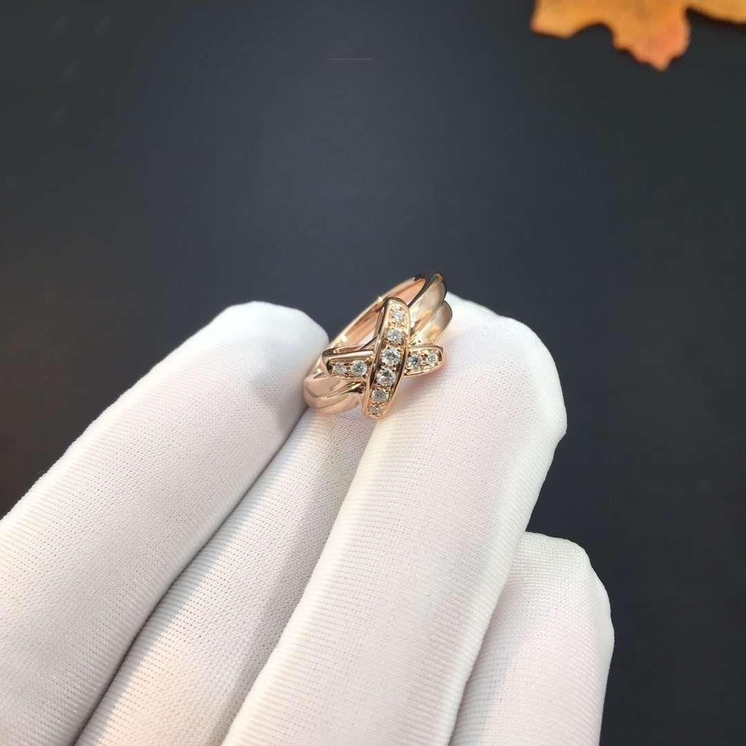 [Rose Jewelrys]JEUX DE PINK GOLD DIAMOND RING