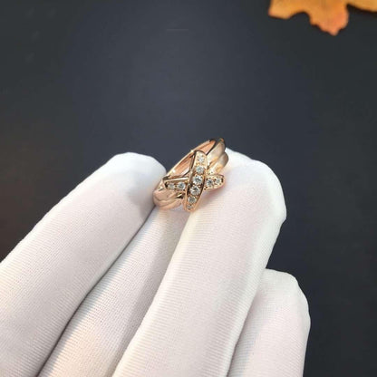 [Rose Jewelrys]JEUX DE PINK GOLD DIAMOND RING
