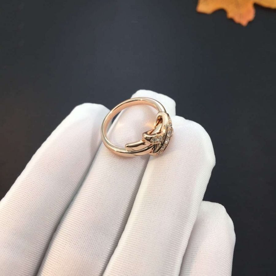 [Rose Jewelrys]JEUX DE PINK GOLD DIAMOND RING