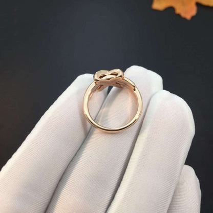 [Rose Jewelrys]JEUX DE PINK GOLD DIAMOND RING