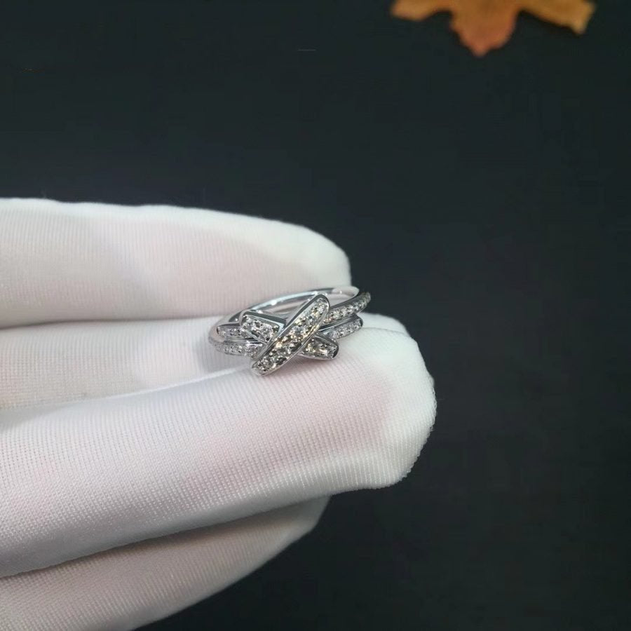 [Rose Jewelrys]JEUX DE SILVER DIAMOND RING