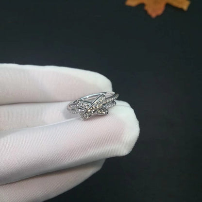 [Rose Jewelrys]JEUX DE SILVER DIAMOND RING