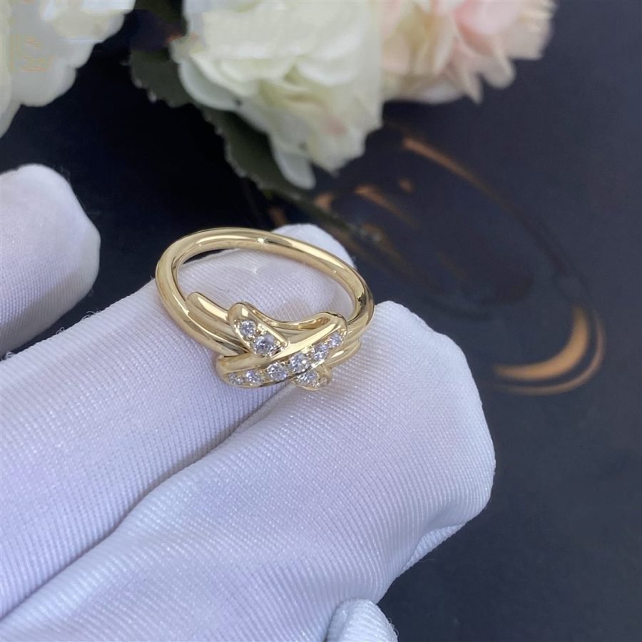 [Rose Jewelrys]JEUX DE GOLD DIAMOND RING