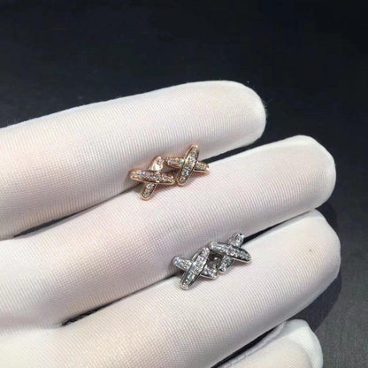 [Rose Jewelrys]JEUX DE DIAMOND EARRINGS
