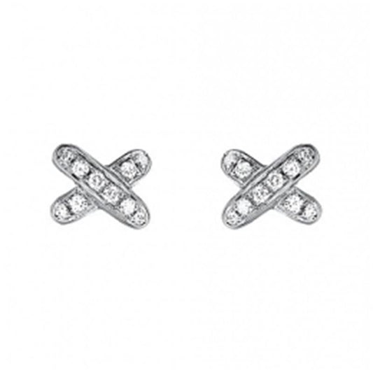 [Rose Jewelrys]JEUX DE DIAMOND EARRINGS