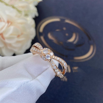 [Rose Jewelrys]LIENS PINK GOLD DIAMOND RING