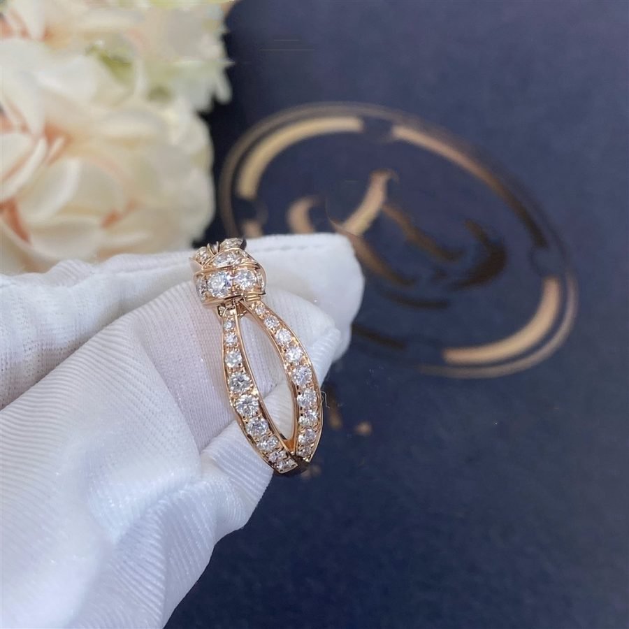 [Rose Jewelrys]LIENS PINK GOLD DIAMOND RING