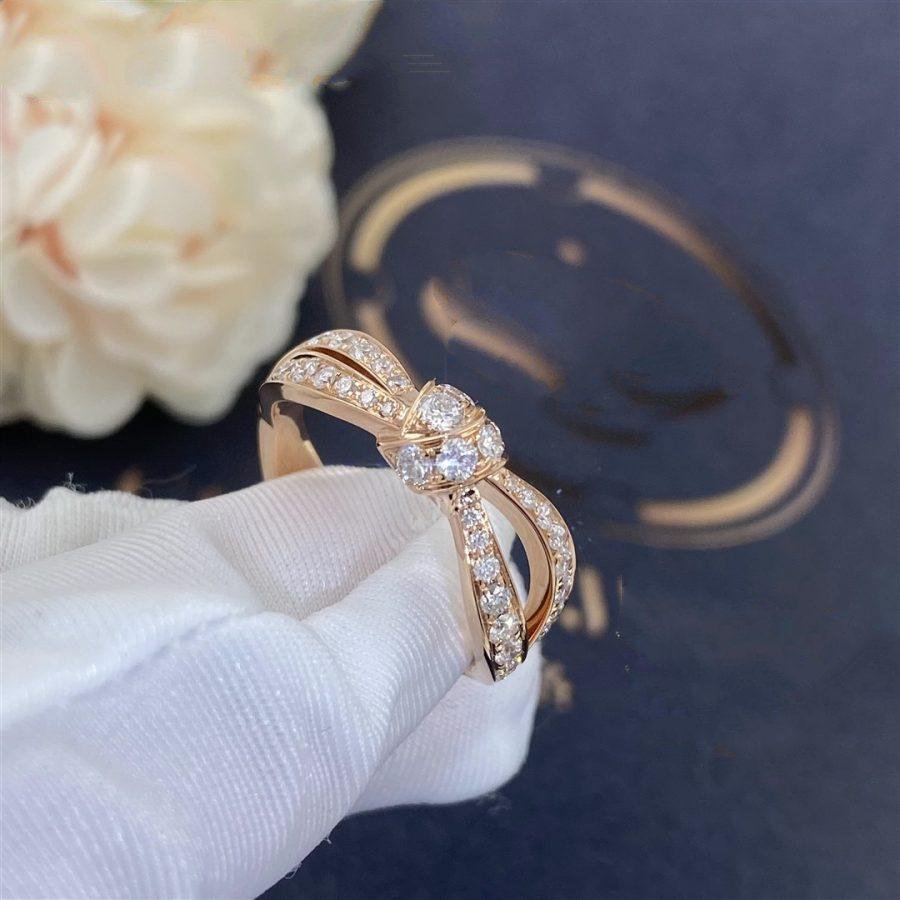 [Rose Jewelrys]LIENS PINK GOLD DIAMOND RING