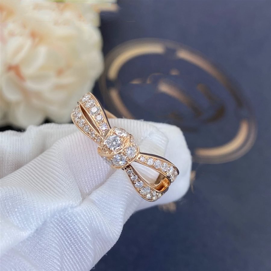 [Rose Jewelrys]LIENS PINK GOLD DIAMOND RING