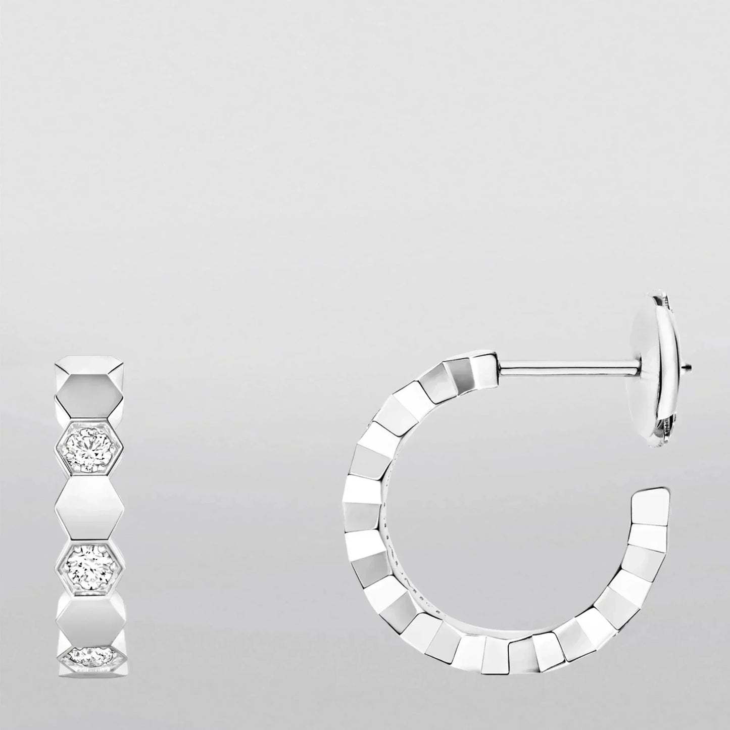 [Rose Jewelrys]Hollow Design Four-Leaf Clover Flower Shape Earring