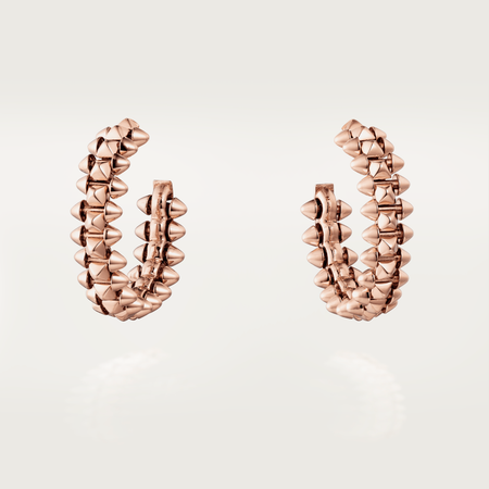 [🌹Rose💎]CLASH SMALL HOOP EARRINGS
