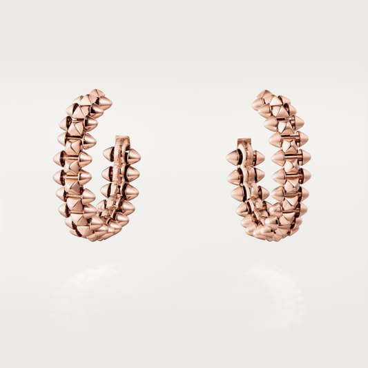 [Rose Jewelrys]CLASH SMALL HOOP EARRINGS