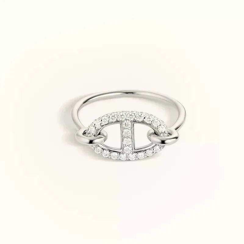 [Rose Jewelrys]RONDE SMALL SILVER DIAMOND RING