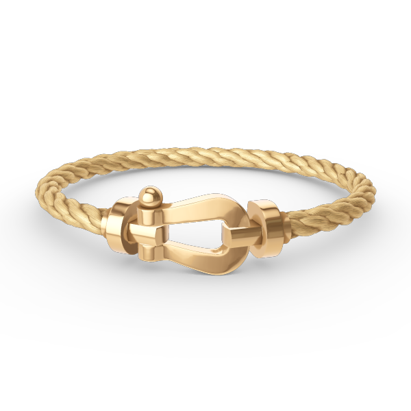 [Rose Jewelrys]FORCE LARGE HORSESHOE NO DIAMOND BRACELET GOLD