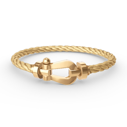 [Rose Jewelrys]FORCE LARGE HORSESHOE NO DIAMOND BRACELET GOLD