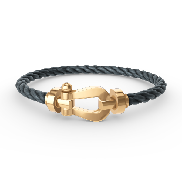 [Rose Jewelrys]FORCE LARGE HORSESHOE NO DIAMOND BRACELET GOLD