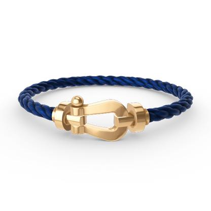 [Rose Jewelrys]FORCE LARGE HORSESHOE NO DIAMOND BRACELET GOLD