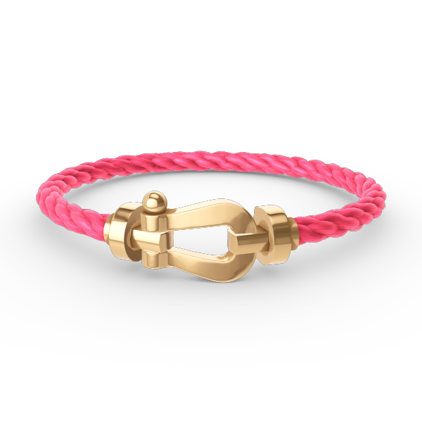 [Rose Jewelrys]FORCE LARGE HORSESHOE NO DIAMOND BRACELET GOLD