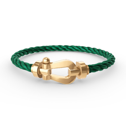 [Rose Jewelrys]FORCE LARGE HORSESHOE NO DIAMOND BRACELET GOLD