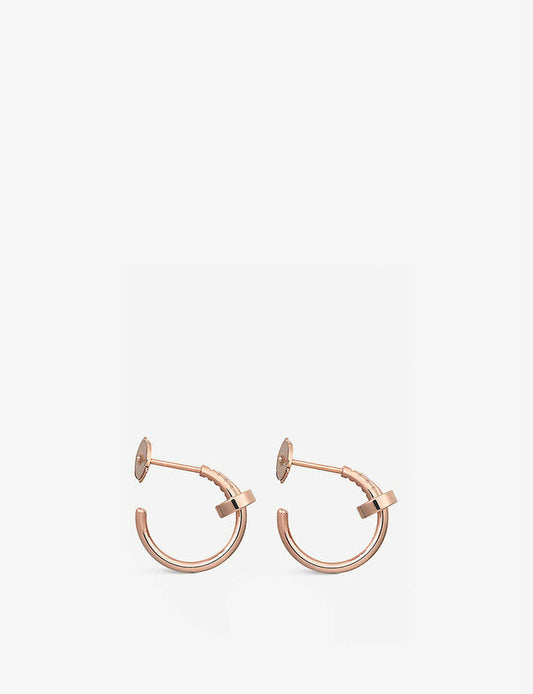 [Rose Jewelrys]JUSTE EARRINGS PINK GOLD